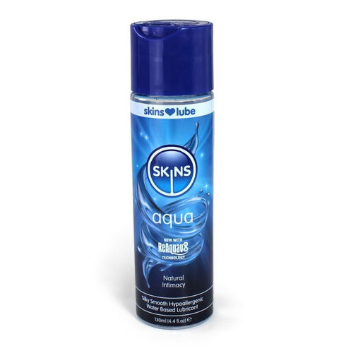 Skins Aqua Water Based Lubricant 4.4 Fl Oz (130Ml)