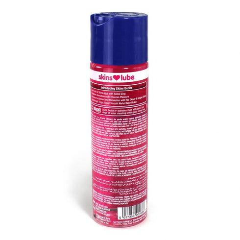 Skins Excite Tingling Water Based Lubricant 4.4 Fl Oz (130Ml)