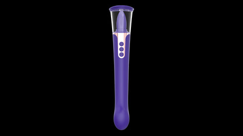 Aloure™ 2-In-1 Usb Rechargeable Clit Licker & Vibrating Dildo