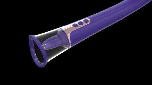 Aloure™ 2-In-1 Usb Rechargeable Clit Licker & Vibrating Dildo