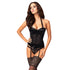 Obsessive Black Corset & Thong Set