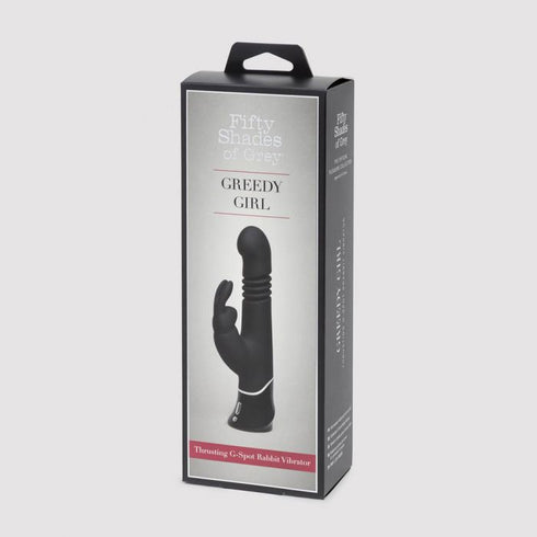 Fifty Shades Of Grey Greedy Girl Rechargeable Thrusting G-Spot Rabbit Vibrator