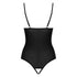 Obsessive Black Crotchless Teddy