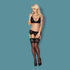 Obsessive 3 Piece Black Lace Lingerie Set
