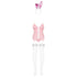 Obsessive - Bunny Suit 4 Pcs Costume - Pink