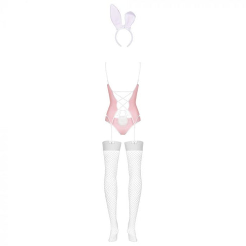 Obsessive - Bunny Suit 4 Pcs Costume - Pink