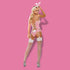 Obsessive - Bunny Suit 4 Pcs Costume - Pink