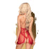 Penthouse Libido Boost Point D'Esprit Babydoll With Eyelash Trim Including