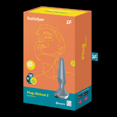 Satisfyer Plug-Ilicious 2 Ice Blue
