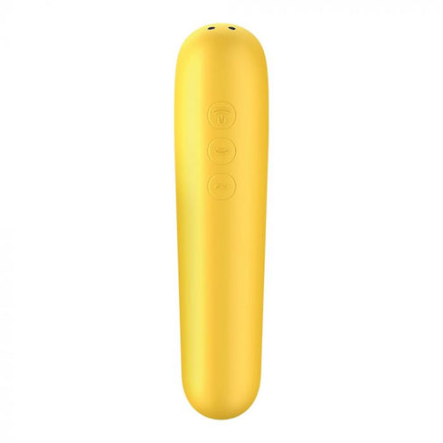Satisfyer App Enabled Dual Love - Yellow