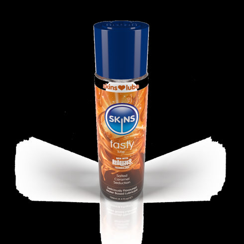 Skins Salted Caramel Water Based Lubricant 4.4 Fl Oz (130Ml)
