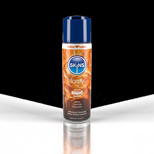 Skins Salted Caramel Water Based Lubricant 4.4 Fl Oz (130Ml)